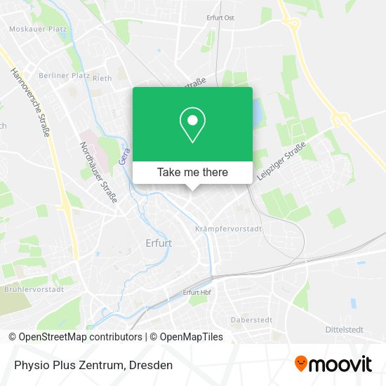 Карта Physio Plus Zentrum