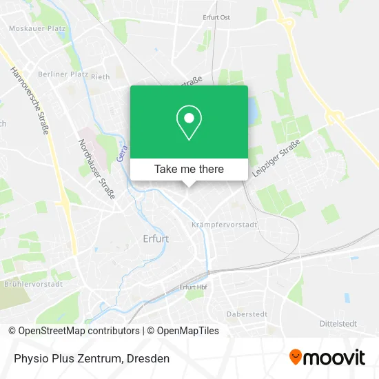 Карта Physio Plus Zentrum