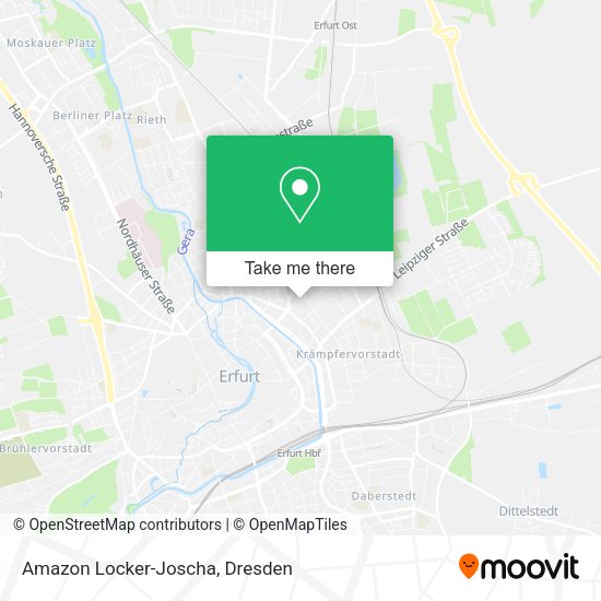 Карта Amazon Locker-Joscha