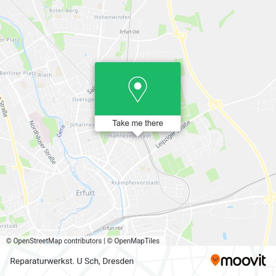 Карта Reparaturwerkst. U Sch