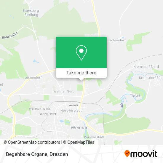 Карта Begehbare Organe