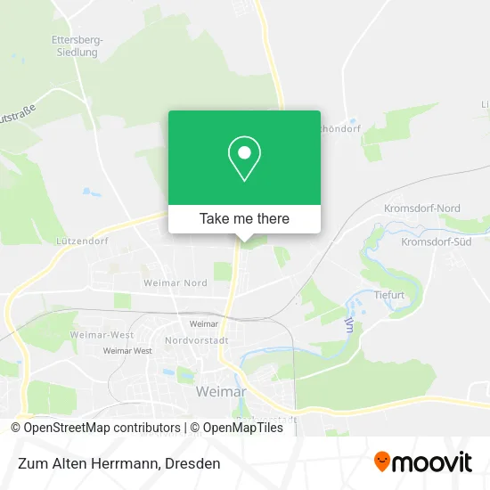 Карта Zum Alten Herrmann