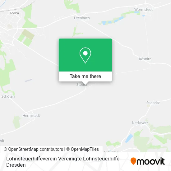 Карта Lohnsteuerhilfeverein Vereinigte Lohnsteuerhilfe