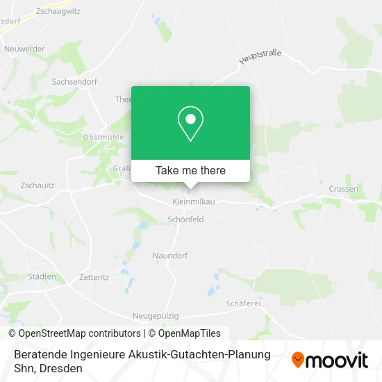 Карта Beratende Ingenieure Akustik-Gutachten-Planung Shn