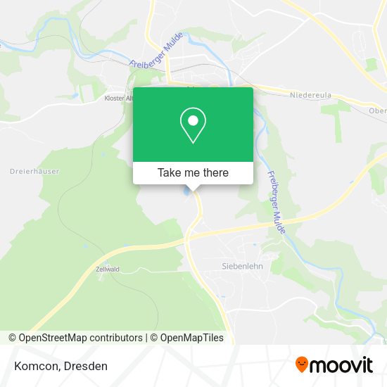 Карта Komcon