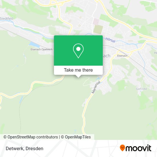 Карта Detwerk