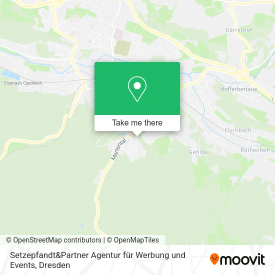 Карта Setzepfandt&Partner Agentur für Werbung und Events