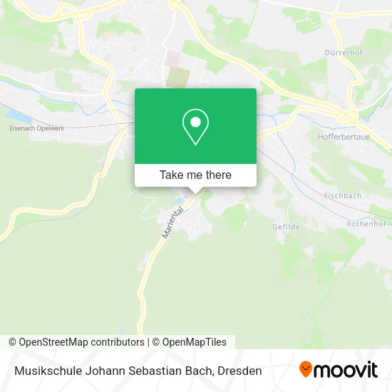 Карта Musikschule Johann Sebastian Bach