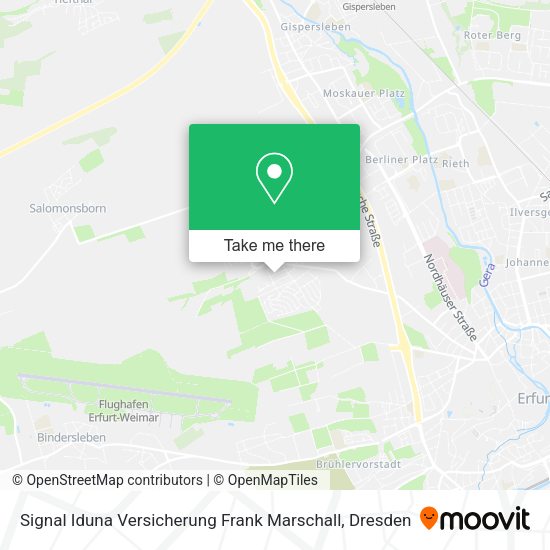 Карта Signal Iduna Versicherung Frank Marschall