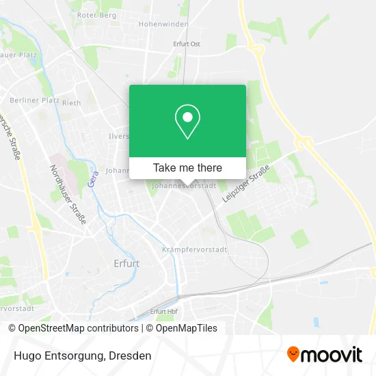 Карта Hugo Entsorgung