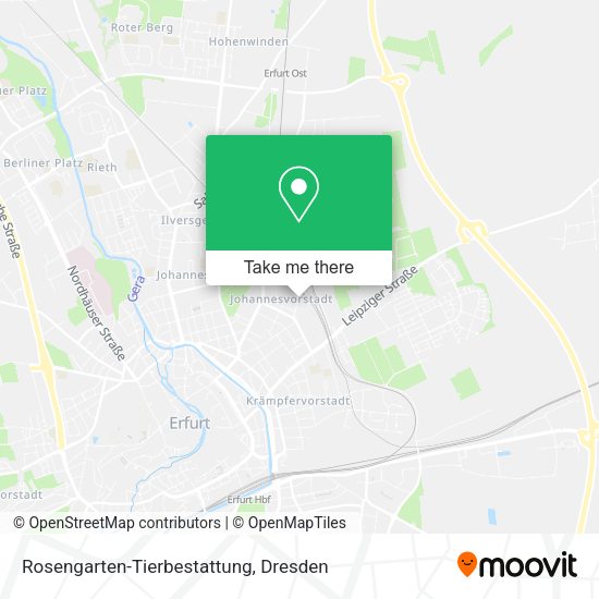 Карта Rosengarten-Tierbestattung