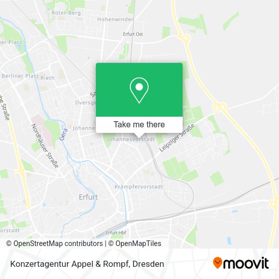 Карта Konzertagentur Appel & Rompf
