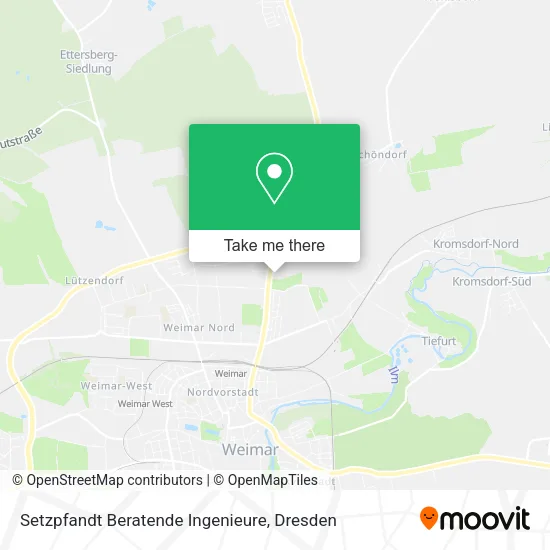 Карта Setzpfandt Beratende Ingenieure