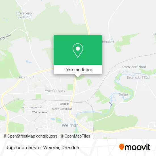 Карта Jugendorchester Weimar