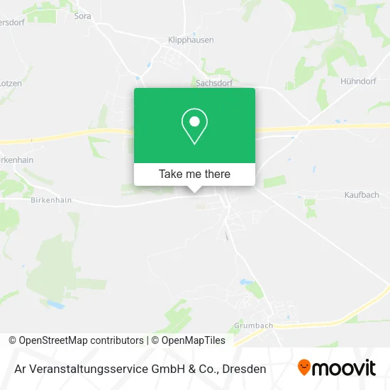 Карта Ar Veranstaltungsservice GmbH & Co.