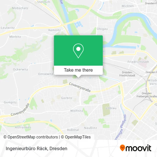 Карта Ingenieurbüro Räck