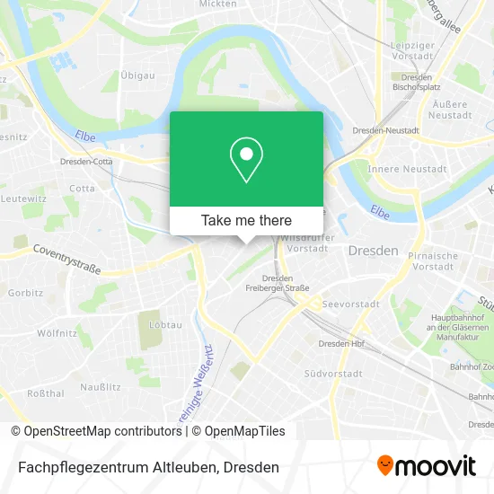 Карта Fachpflegezentrum Altleuben