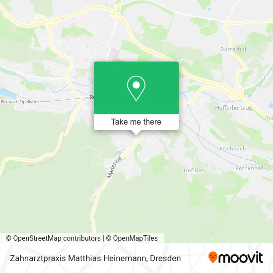 Карта Zahnarztpraxis Matthias Heinemann