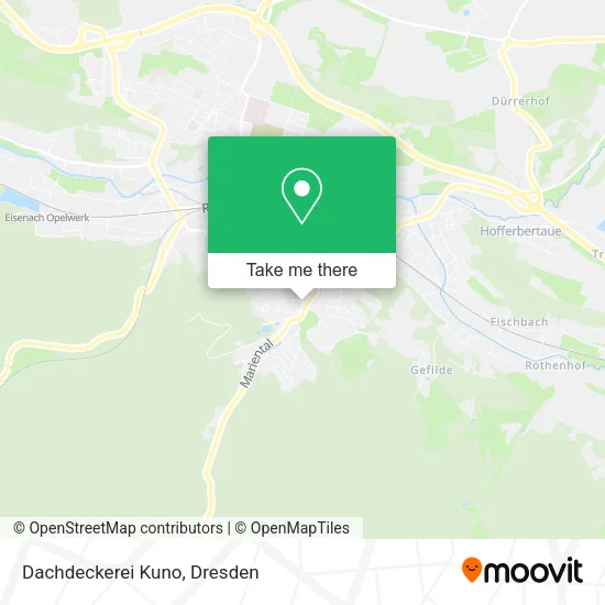 Карта Dachdeckerei Kuno