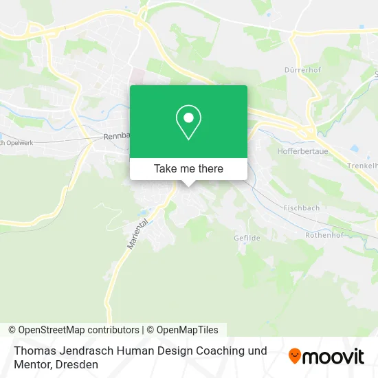 Карта Thomas Jendrasch Human Design Coaching und Mentor