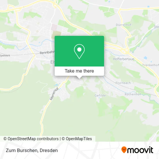 Карта Zum Burschen