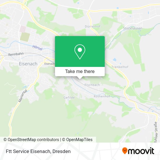 Карта Ftt Service Eisenach