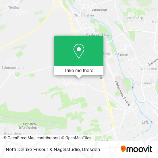 Карта Netti Deluxe Friseur & Nagelstudio