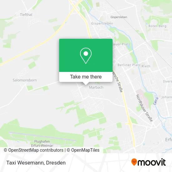 Карта Taxi Wesemann