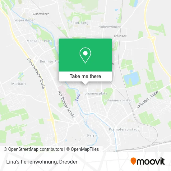Карта Lina's Ferienwohnung
