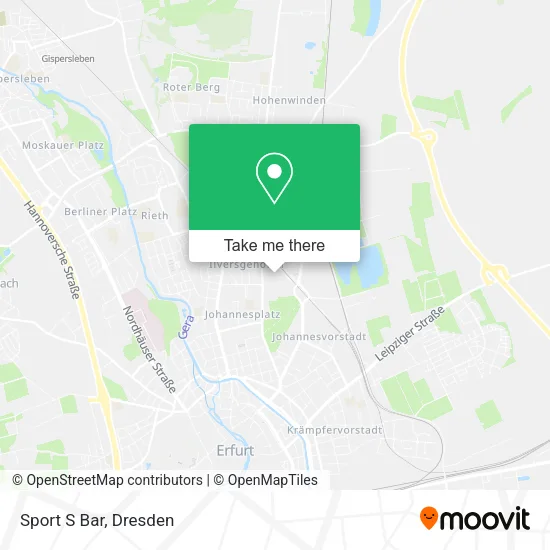 Карта Sport S Bar