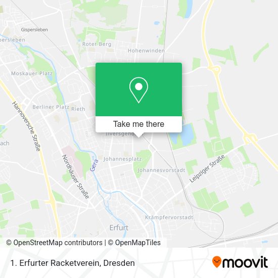 Карта 1. Erfurter Racketverein