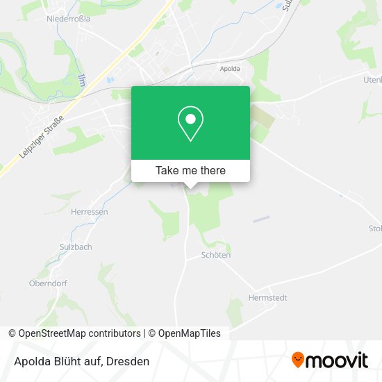 Карта Apolda Blüht auf