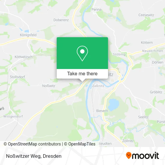 Карта Noßwitzer Weg
