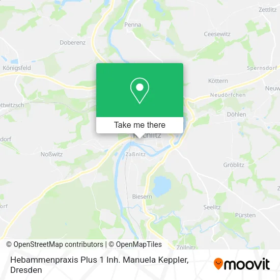 Карта Hebammenpraxis Plus 1 Inh. Manuela Keppler