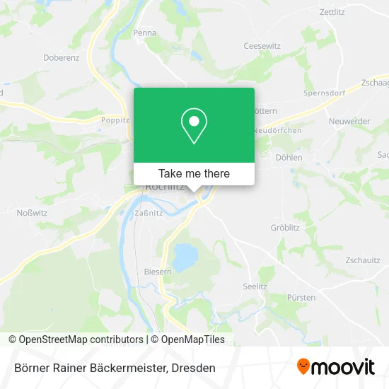 Карта Börner Rainer Bäckermeister