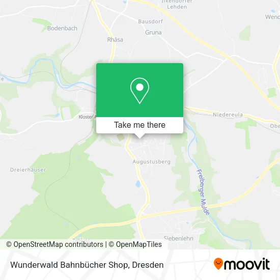 Карта Wunderwald Bahnbücher Shop