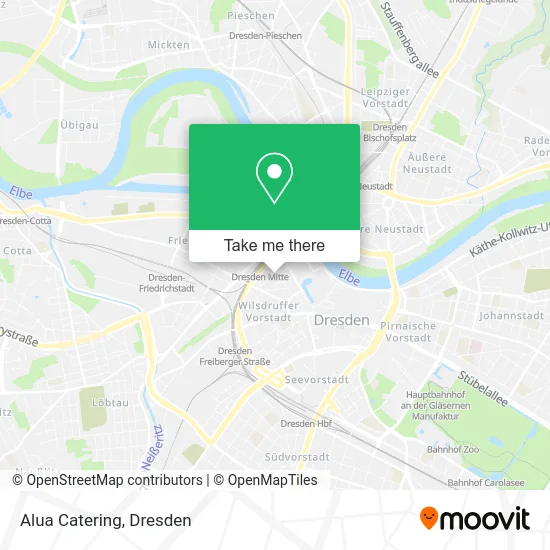 Карта Alua Catering