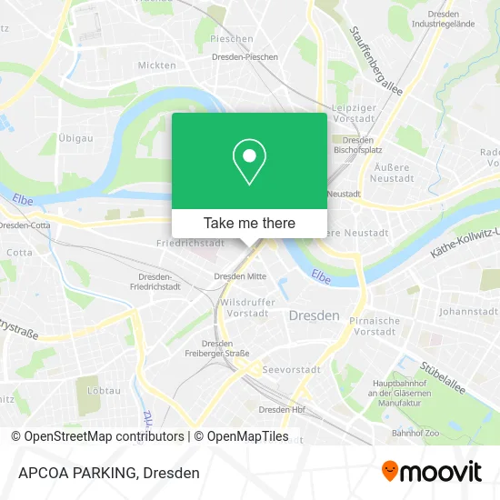 Карта APCOA PARKING