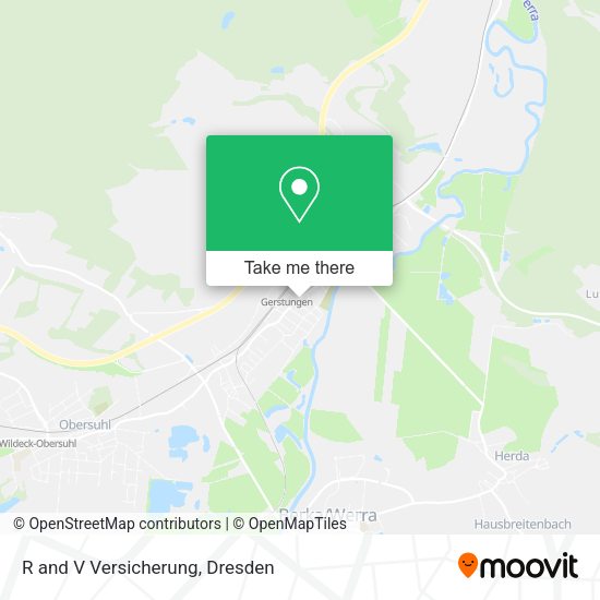Карта R and V Versicherung