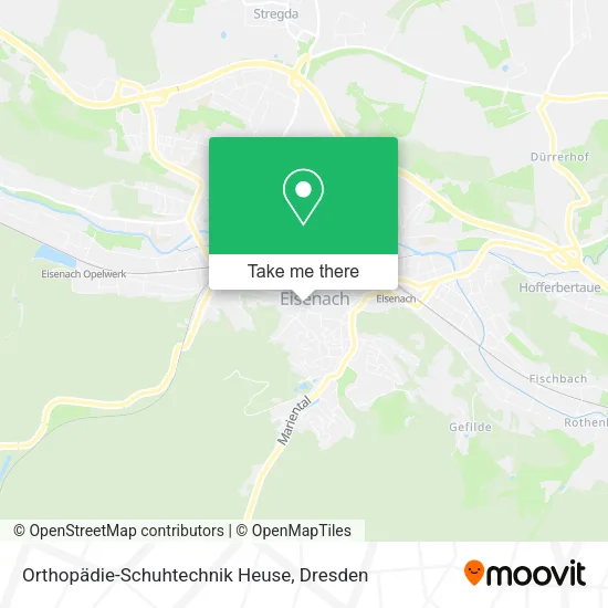 Карта Orthopädie-Schuhtechnik Heuse