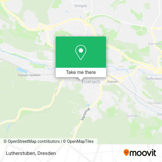 Карта Lutherstuben