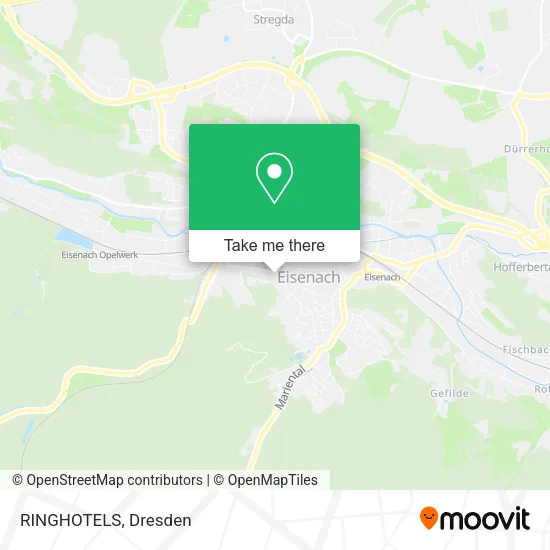 Карта RINGHOTELS