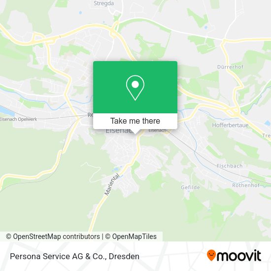 Карта Persona Service AG & Co.