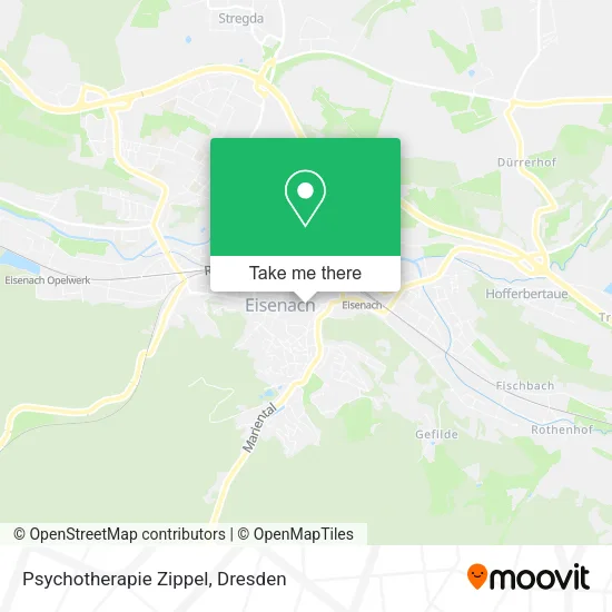 Карта Psychotherapie Zippel