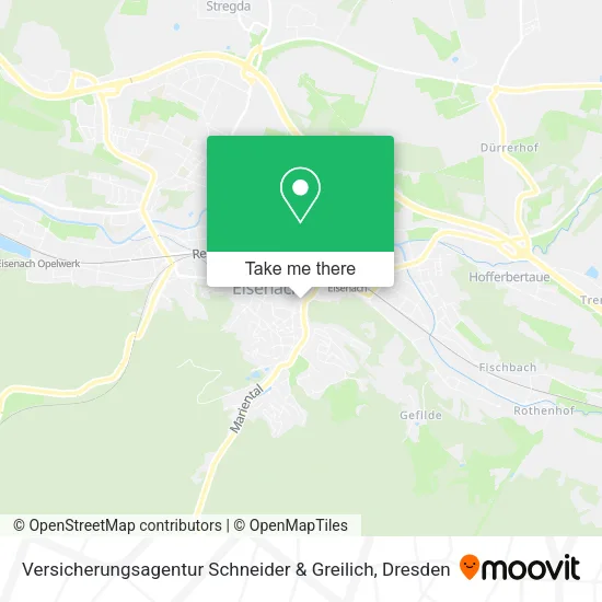 Карта Versicherungsagentur Schneider & Greilich