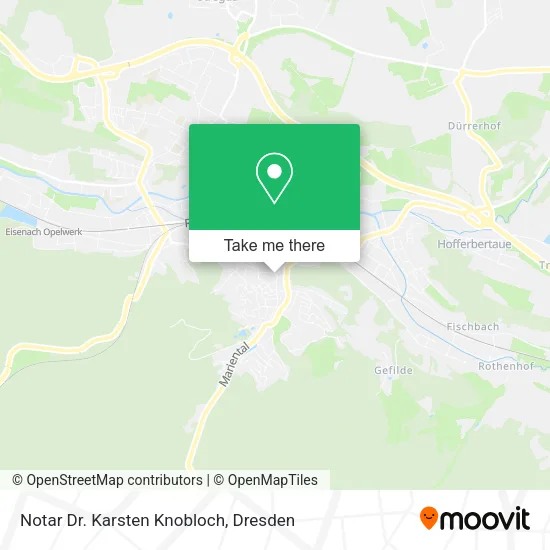 Карта Notar Dr. Karsten Knobloch