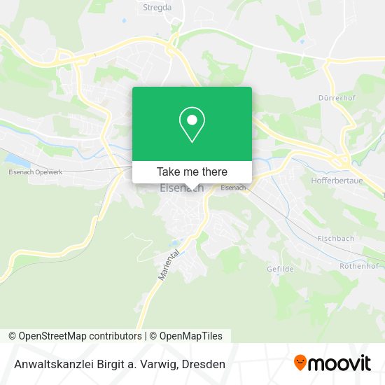 Карта Anwaltskanzlei Birgit a. Varwig