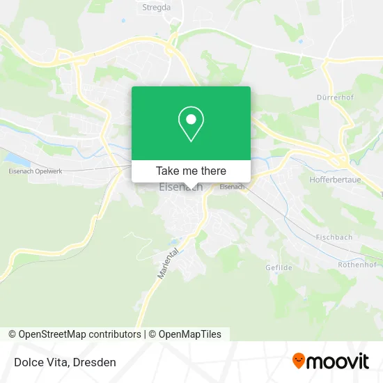 Dolce Vita map