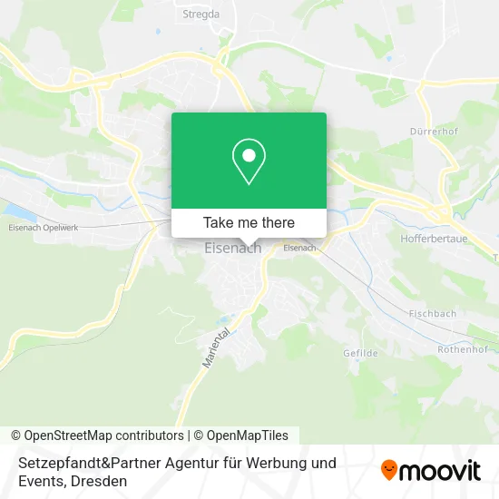 Карта Setzepfandt&Partner Agentur für Werbung und Events