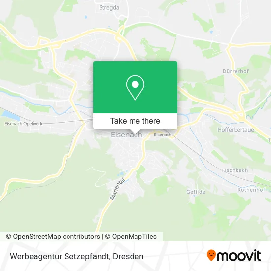 Карта Werbeagentur Setzepfandt